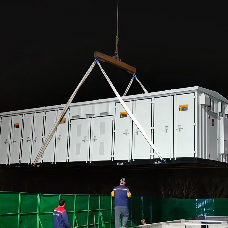 我司圆满完成预制舱安装工程项目